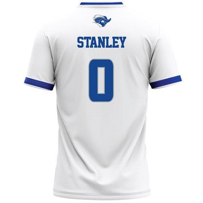 CNU - NCAA Men's Lacrosse : Caden Stanley - White Lacrosse Jersey -1