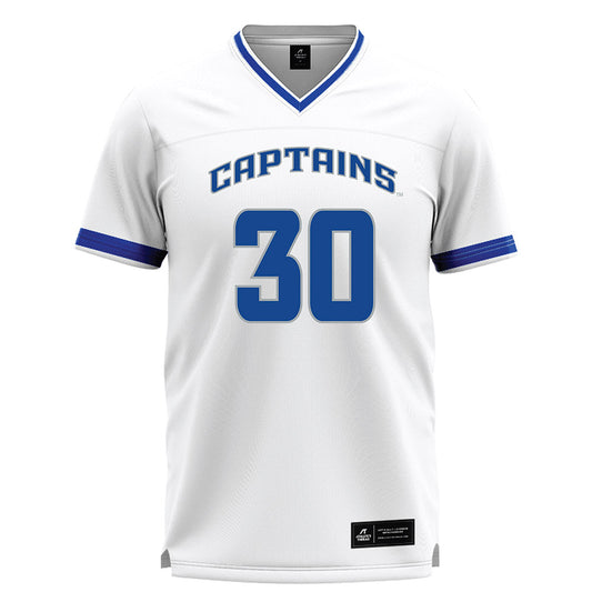 CNU - NCAA Men's Lacrosse : Jacob Stromberg - White Lacrosse Jersey-0