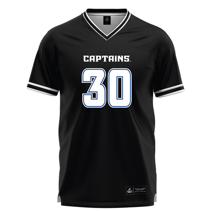 CNU - NCAA Men's Lacrosse : Jacob Stromberg - Black Lacrosse Jersey-0