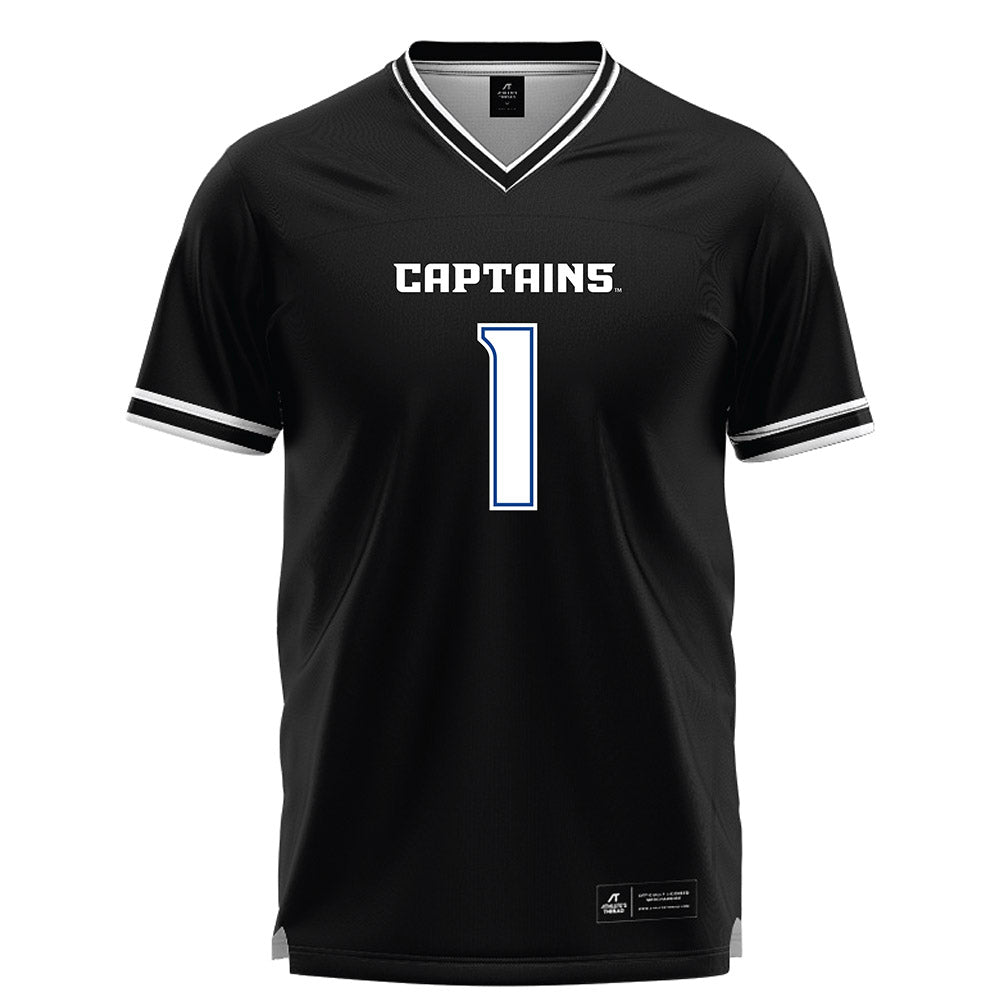 CNU - NCAA Men's Lacrosse : Sebastian Quintana - Black Lacrosse Jersey -0