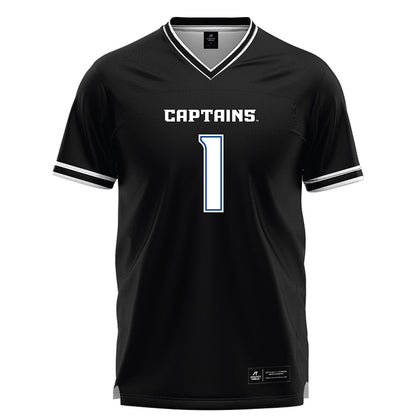 CNU - NCAA Men's Lacrosse : Sebastian Quintana - Black Lacrosse Jersey -0
