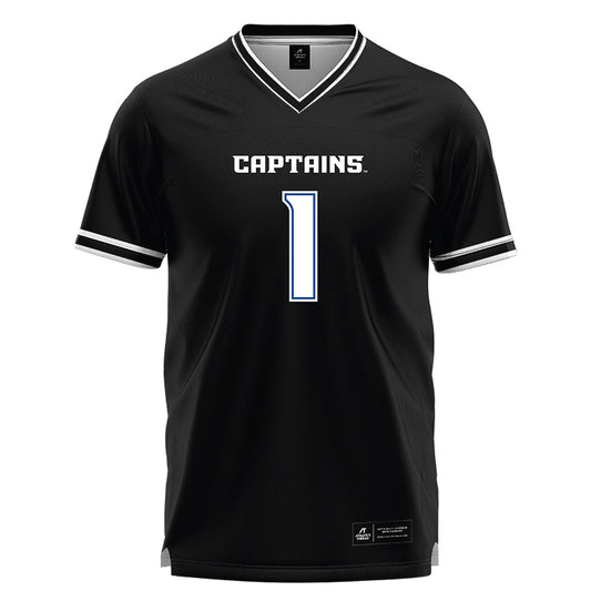 CNU - NCAA Men's Lacrosse : Sebastian Quintana - Black Lacrosse Jersey -0