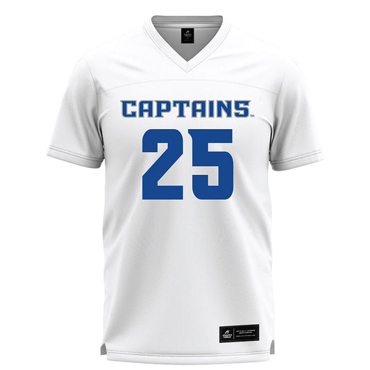 CNU - NCAA Women's Lacrosse : Annabella Burke - White Lacrosse Jersey -0