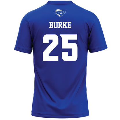 CNU - NCAA Women's Lacrosse : Annabella Burke - Blue Lacrosse Jersey -1