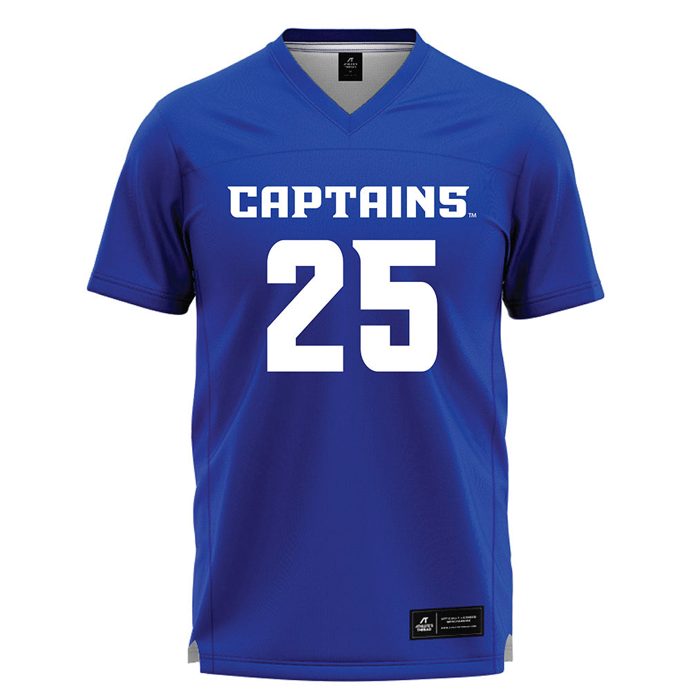 CNU - NCAA Women's Lacrosse : Annabella Burke - Blue Lacrosse Jersey -0