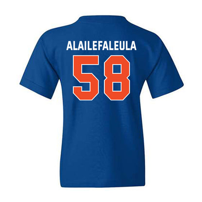 Boise State - NCAA Football : Deuce Alailefaleula - Classic Shersey Youth T-Shirt-1