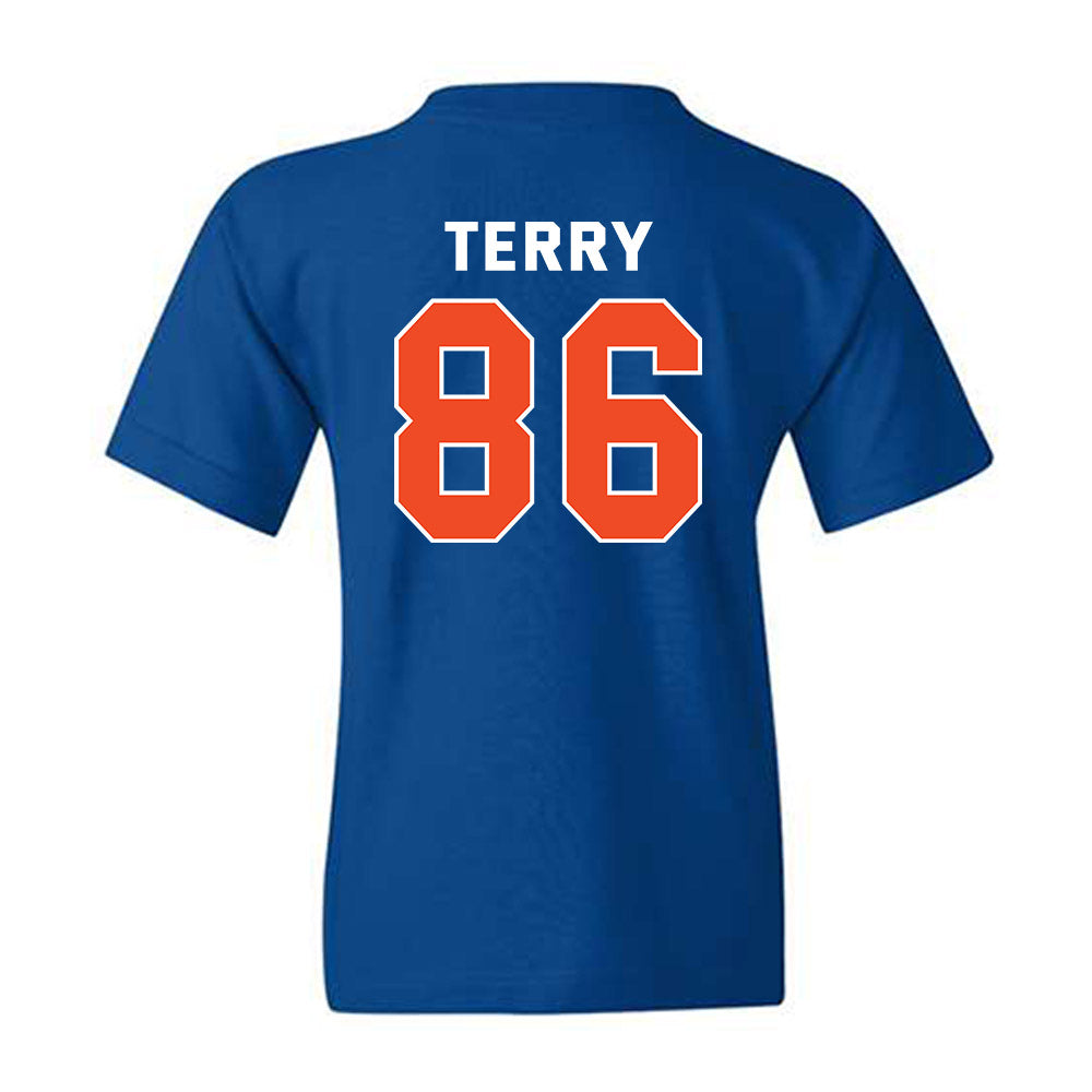Boise State - NCAA Football : Austin Terry - Classic Shersey Youth T-Shirt-1