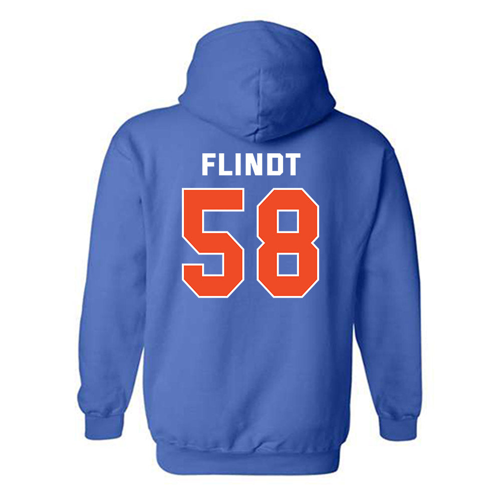 Boise State - NCAA Softball : Mya Flindt - Classic Shersey Hooded Sweatshirt-1