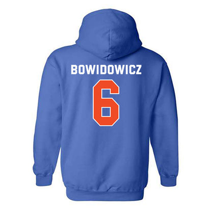 Boise State - NCAA Beach Volleyball : Avery Bowidowicz - Classic Shersey Hooded Sweatshirt-1