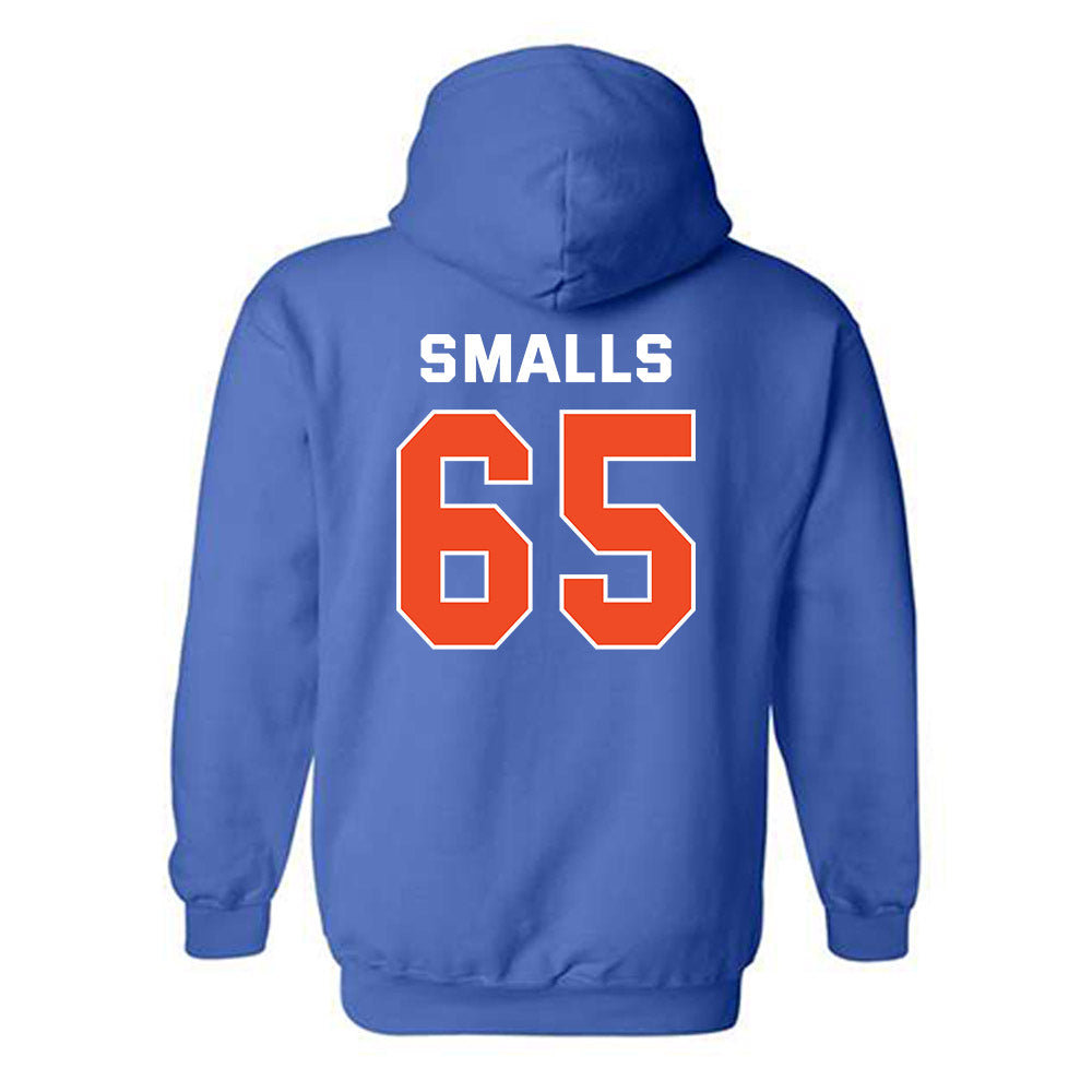 Boise State - NCAA Football : Hakeim Smalls - Classic Shersey Hooded Sweatshirt-1