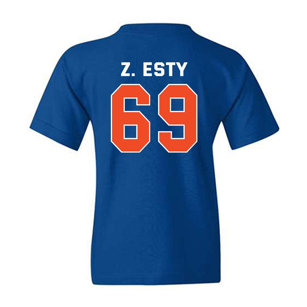 Boise State - NCAA Football : Zander Z. Esty - Classic Shersey Youth T-Shirt-1