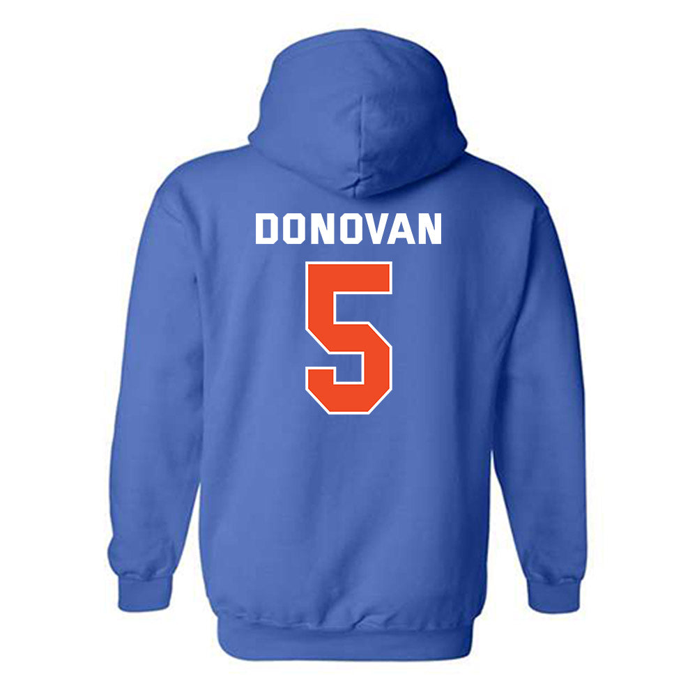 Boise State - NCAA Women's Soccer : Madie Donovan - Classic Shersey Hooded Sweatshirt-1
