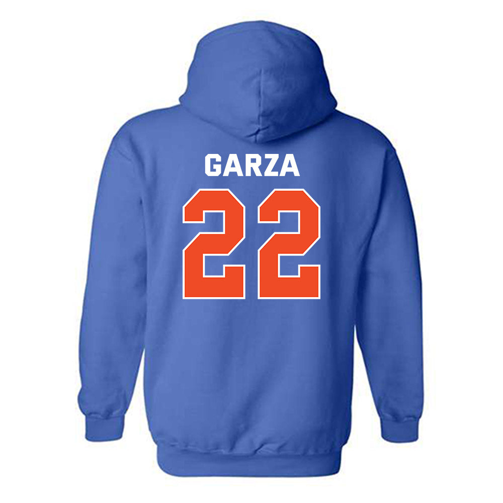 Boise State - NCAA Women's Basketball : Kennasyn Garza - Classic Shersey Hooded Sweatshirt-1
