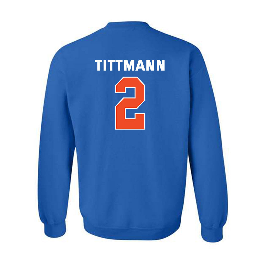 Boise State - NCAA Women's Volleyball : Azzy Tittmann - Classic Shersey Crewneck Sweatshirt-1