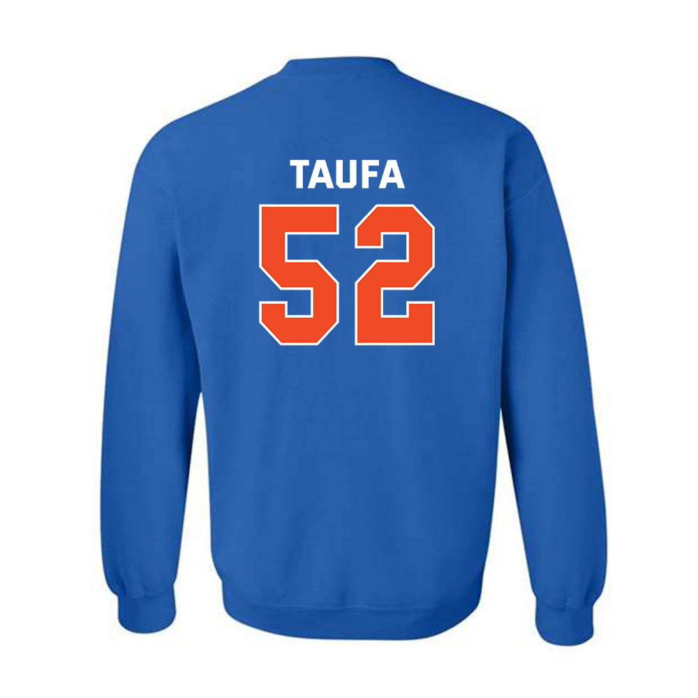 Boise State - NCAA Football : Stewart Taufa - Classic Shersey Crewneck Sweatshirt-1