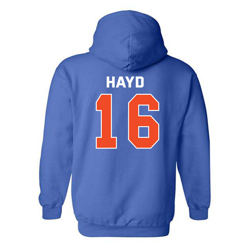Boise State - NCAA Beach Volleyball : Nora Hayd - Classic Shersey Hooded Sweatshirt-1