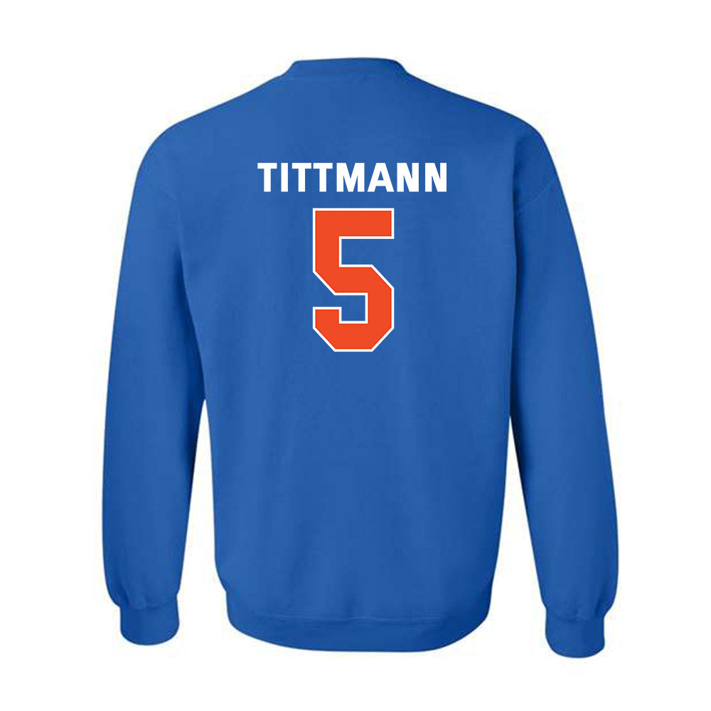 Boise State - NCAA Women's Volleyball : Azlynn Tittmann - Classic Shersey Crewneck Sweatshirt-1