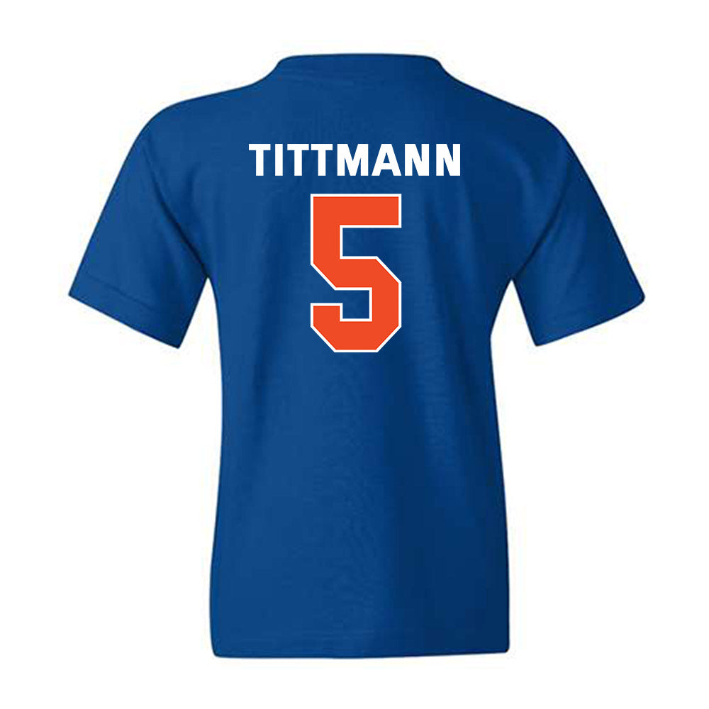 Boise State - NCAA Women's Volleyball : Azzy Tittmann - Classic Shersey Youth T-Shirt-1