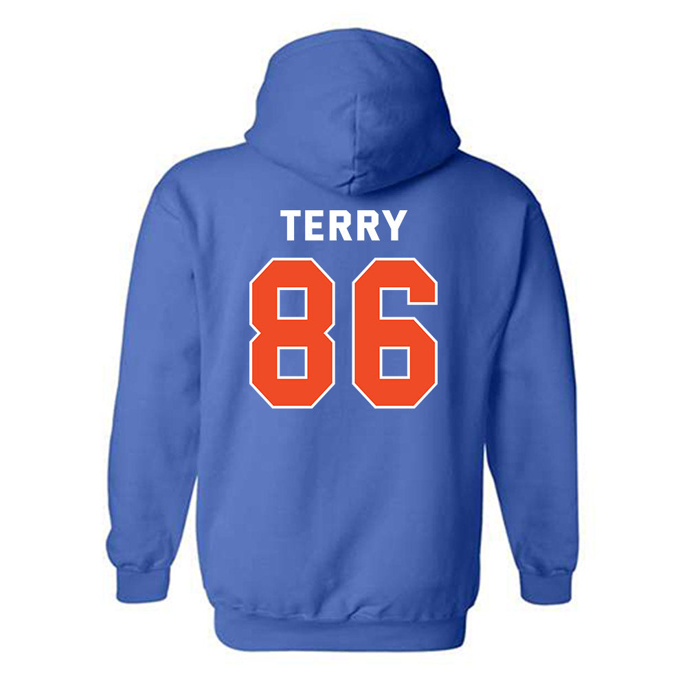 Boise State - NCAA Football : Austin Terry - Classic Shersey Hooded Sweatshirt