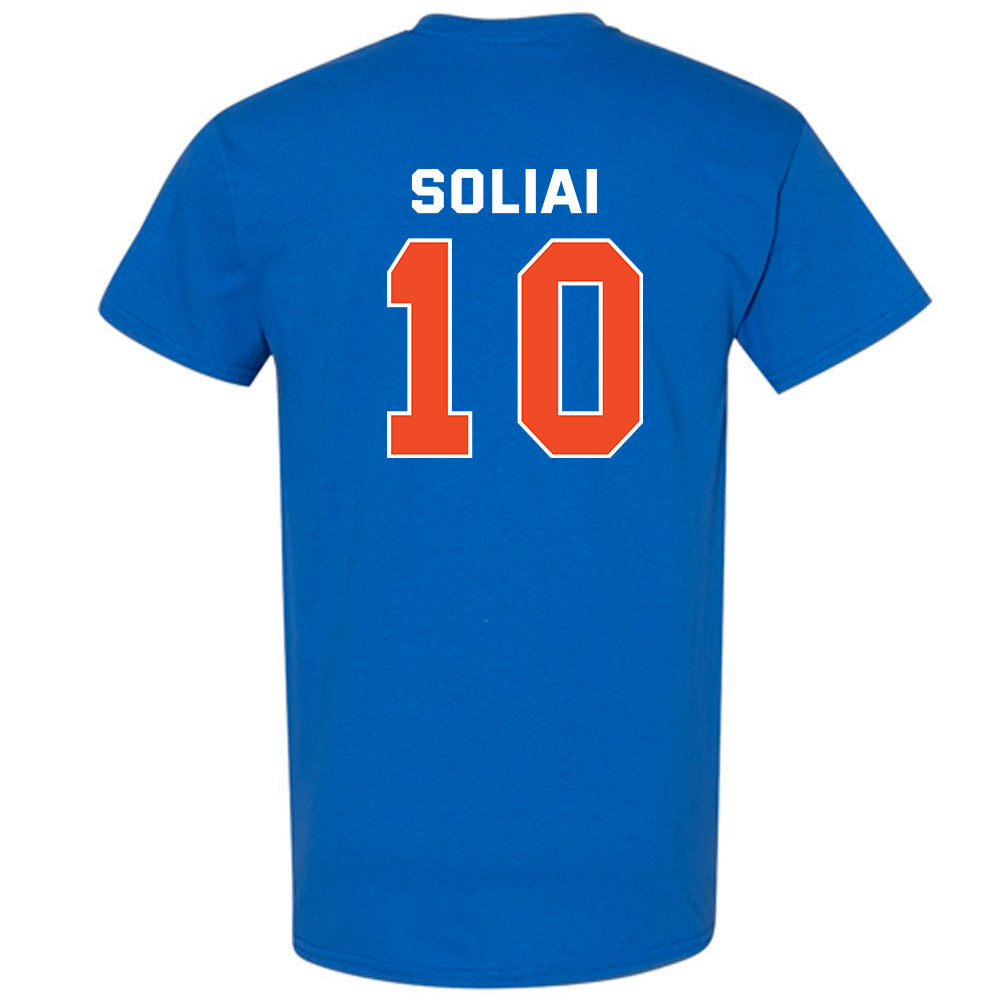 Boise State - NCAA Football : Madden Soliai - Classic Shersey T-Shirt-1