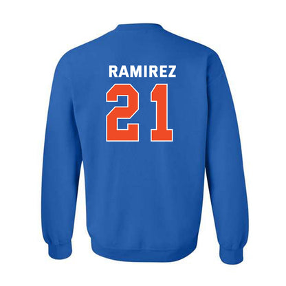 Boise State - NCAA Men's Basketball : Brennan Ramirez - Classic Shersey Crewneck Sweatshirt-1