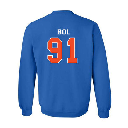 Boise State - NCAA Football : Bol Bol - Classic Shersey Crewneck Sweatshirt-1