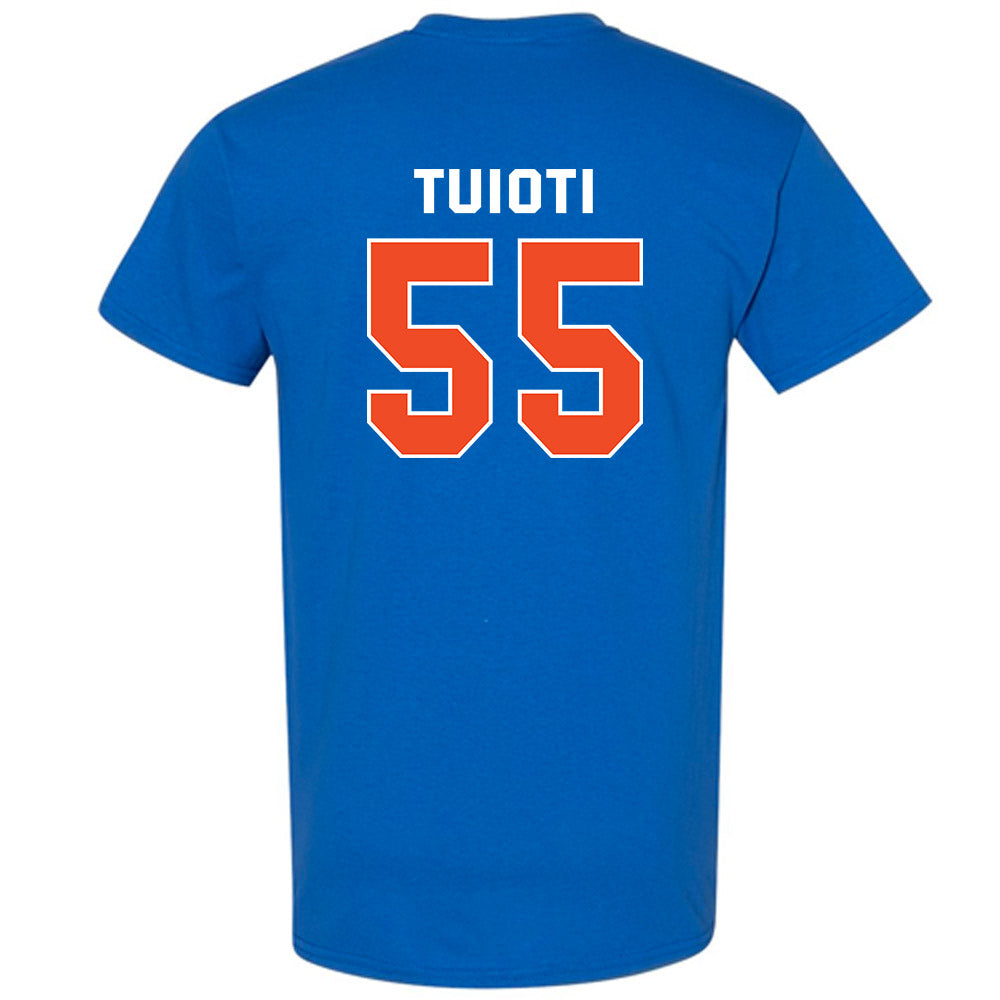 Boise State - NCAA Football : Mana Tuioti - Classic Shersey T-Shirt-1