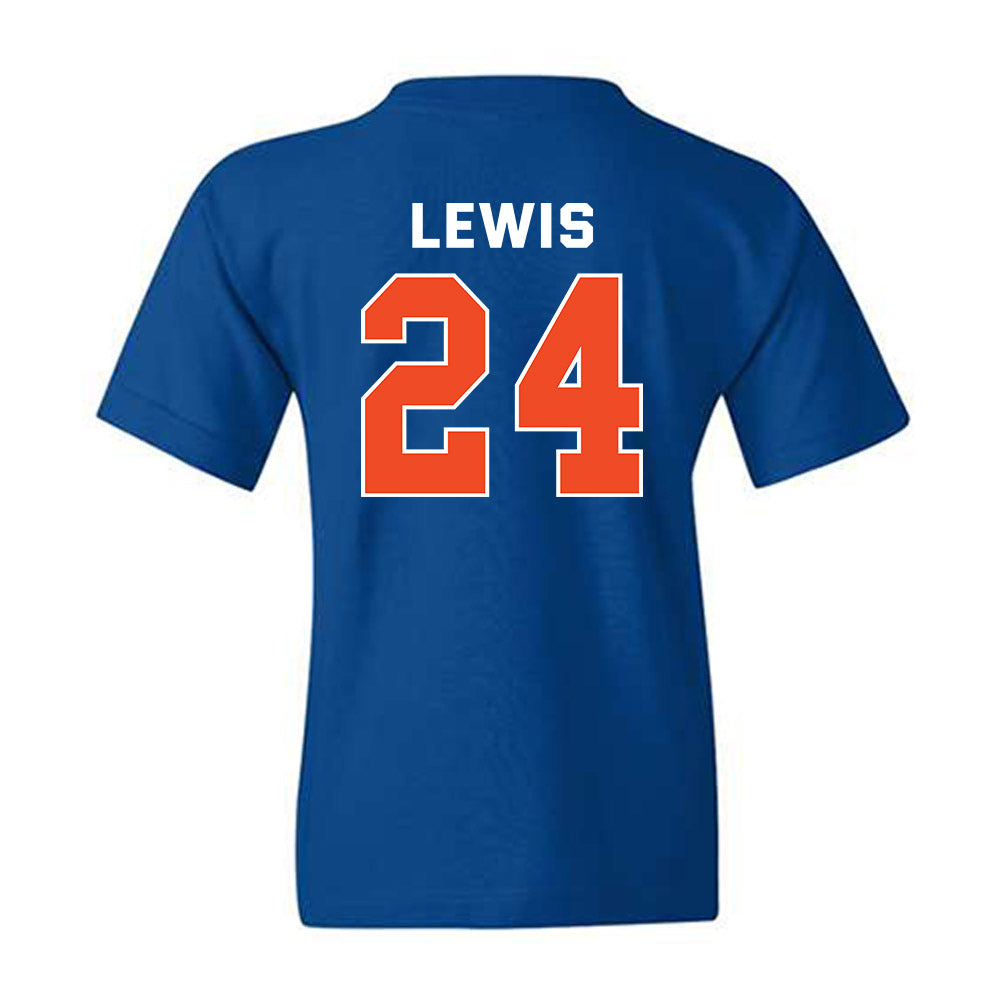Boise State - NCAA Women's Basketball : Jayda Lewis - Classic Shersey Youth T-Shirt-1