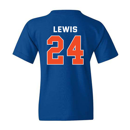 Boise State - NCAA Women's Basketball : Jayda Lewis - Classic Shersey Youth T-Shirt-1