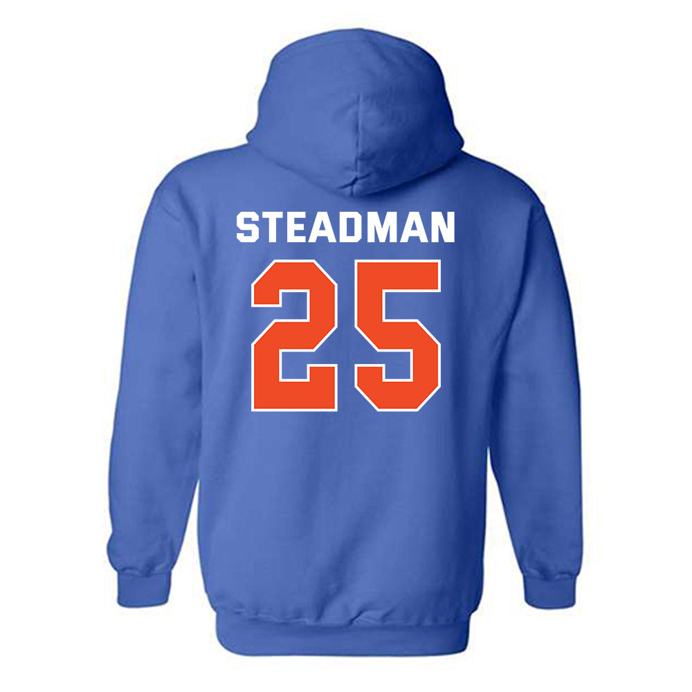 Boise State - NCAA Women's Basketball : Josee Steadman - Classic Shersey Hooded Sweatshirt-1