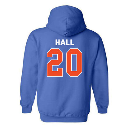 Boise State - NCAA Football : Kyle Hall - Classic Shersey Hooded Sweatshirt-1