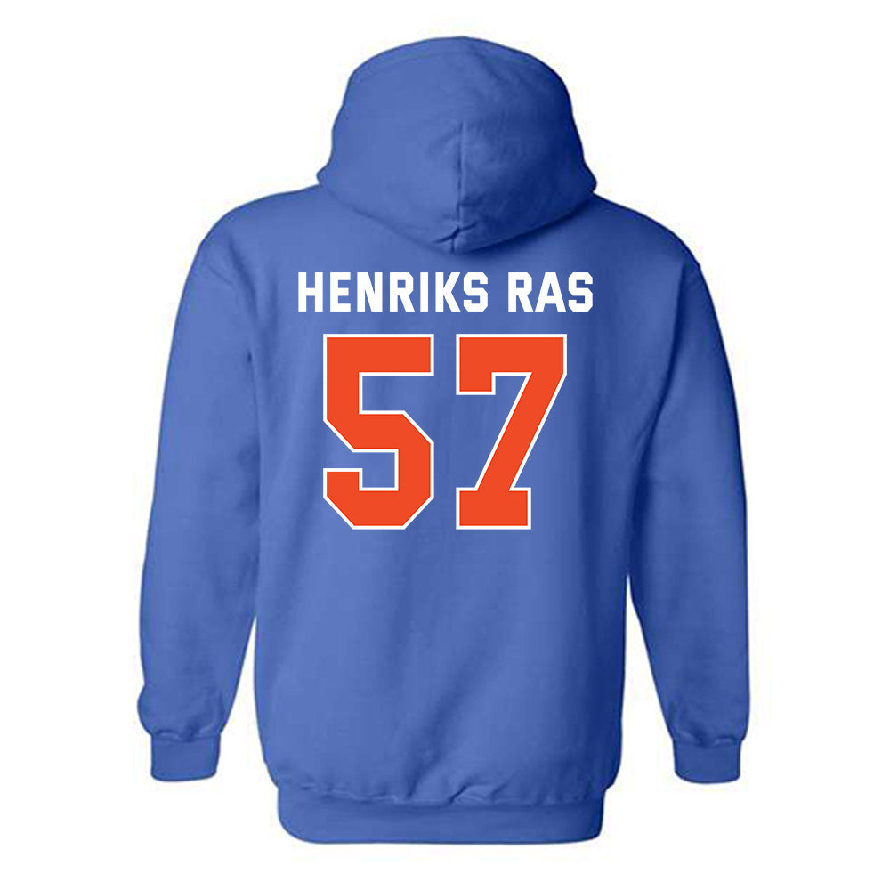 Boise State - NCAA Football : Gustaf Henriks Ras - Classic Shersey Hooded Sweatshirt-1