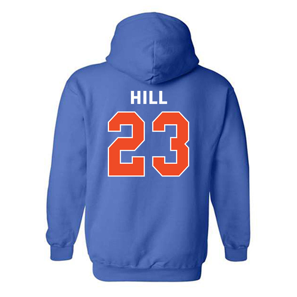 Boise State - NCAA Football : David Hill - Classic Shersey Hooded Sweatshirt-1