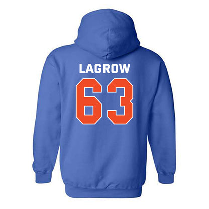 Boise State - NCAA Football : Connor LaGrow - Classic Shersey Hooded Sweatshirt-1