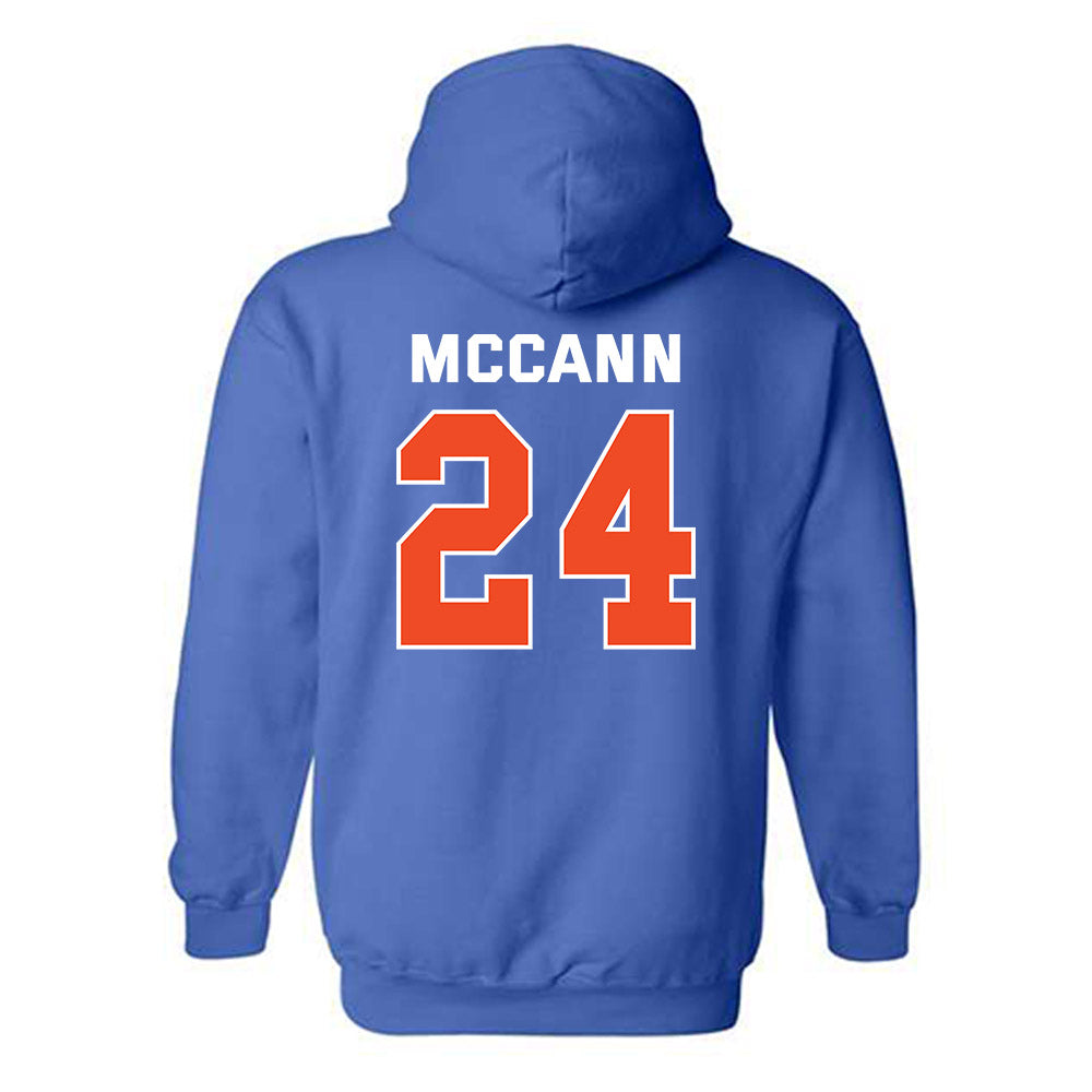 Boise State - NCAA Beach Volleyball : Summer McCann - Classic Shersey Hooded Sweatshirt-1