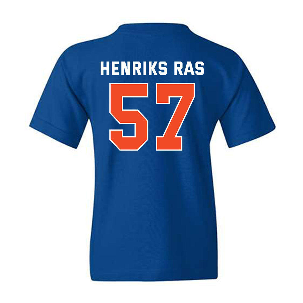 Boise State - NCAA Football : Gustaf Henriks Ras - Classic Shersey Youth T-Shirt-1