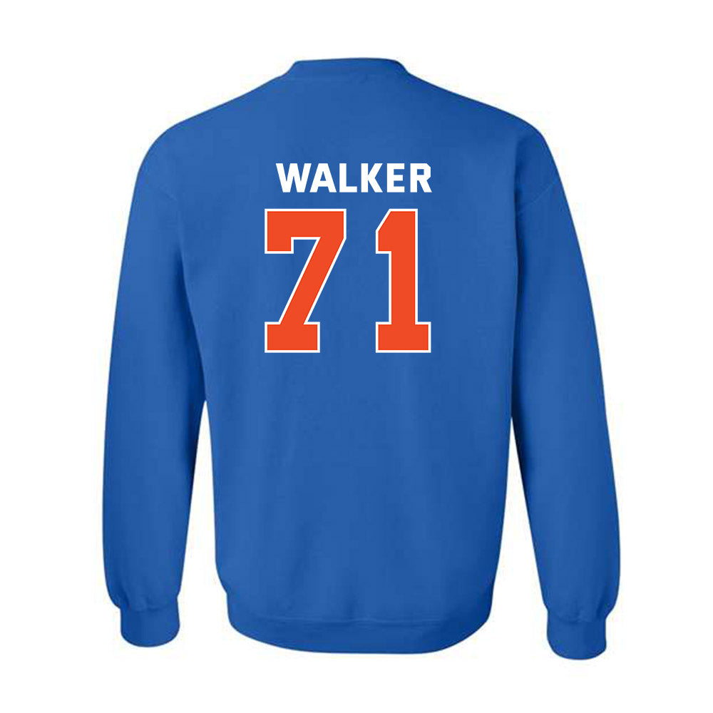 Boise State - NCAA Football : Miles Walker - Classic Shersey Crewneck Sweatshirt-1