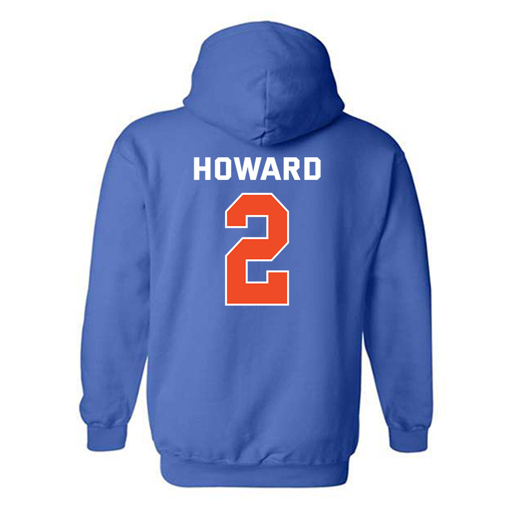 Boise State - NCAA Women's Basketball : Emily Howard - Classic Shersey Hooded Sweatshirt-1