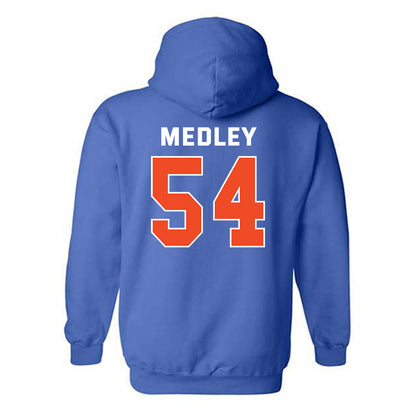 Boise State - NCAA Football : Adonte Medley - Classic Shersey Hooded Sweatshirt-1