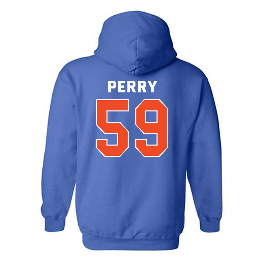 Boise State - NCAA Football : Jameson Perry - Classic Shersey Hooded Sweatshirt-1