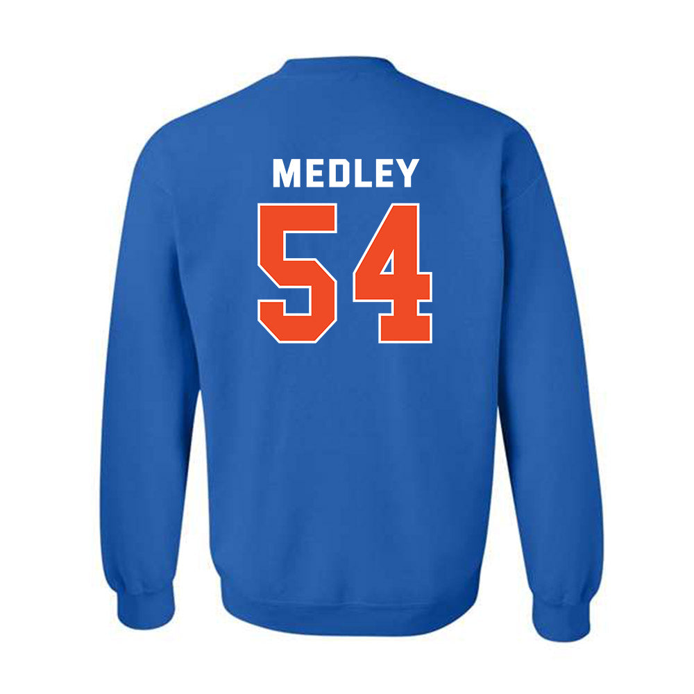 Boise State - NCAA Football : Adonte Medley - Classic Shersey Crewneck Sweatshirt-1