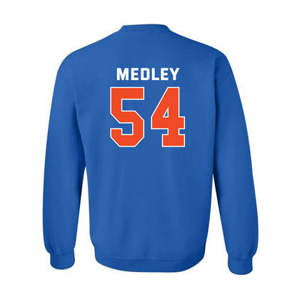 Boise State - NCAA Football : Adonte Medley - Classic Shersey Crewneck Sweatshirt-1