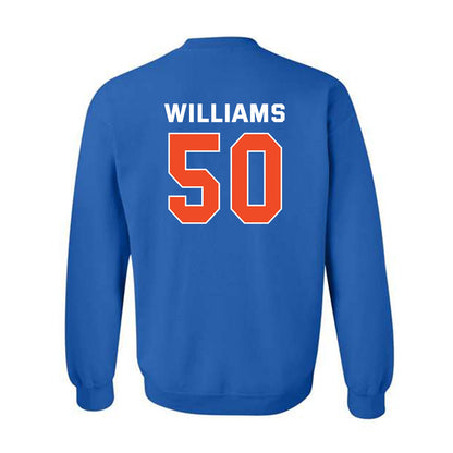 Boise State - NCAA Football : Jaden Williams - Classic Shersey Crewneck Sweatshirt-1