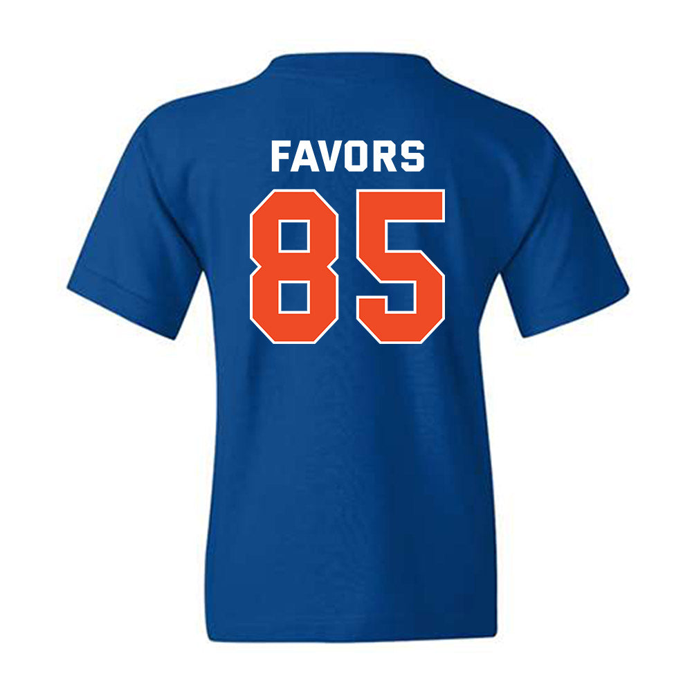 Boise State - NCAA Football : Terrious Favors - Classic Shersey Youth T-Shirt-1