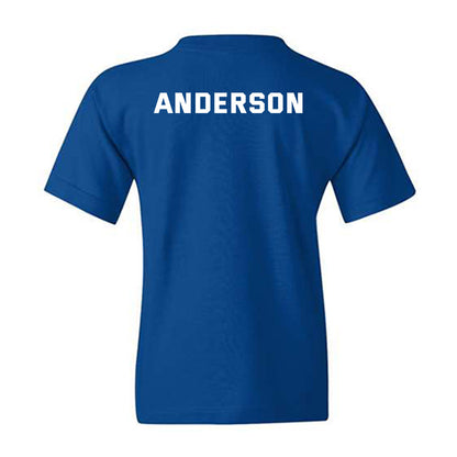 Boise State - NCAA Men's Golf : Justin Anderson - Classic Shersey Youth T-Shirt-1