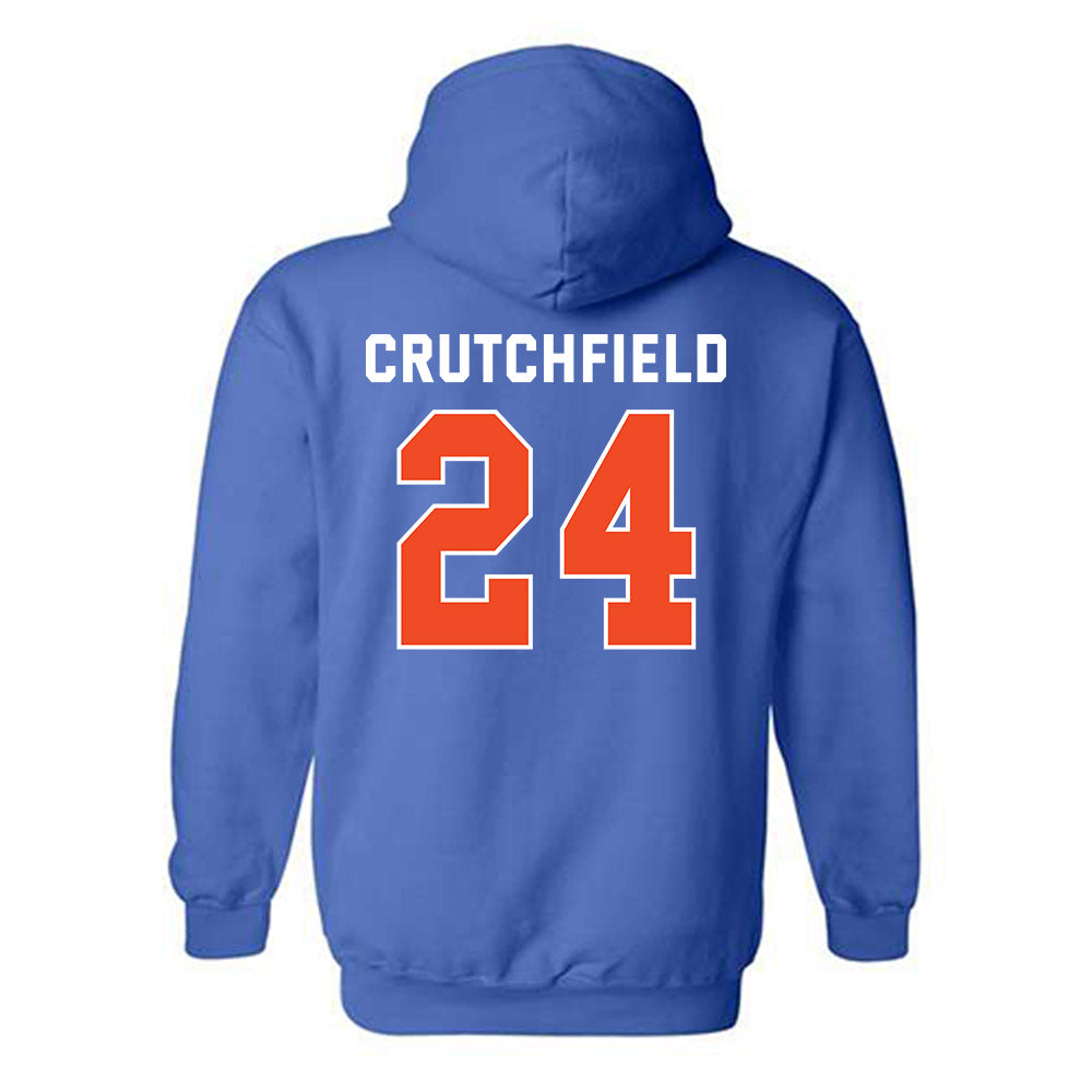 Boise State - NCAA Football : Tahj Crutchfield - Classic Shersey Hooded Sweatshirt-1