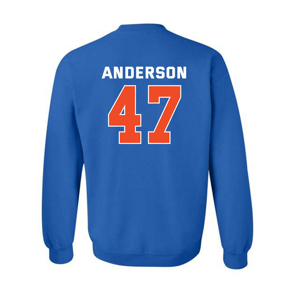 Boise State - NCAA Football : Kaden Anderson - Classic Shersey Crewneck Sweatshirt-1