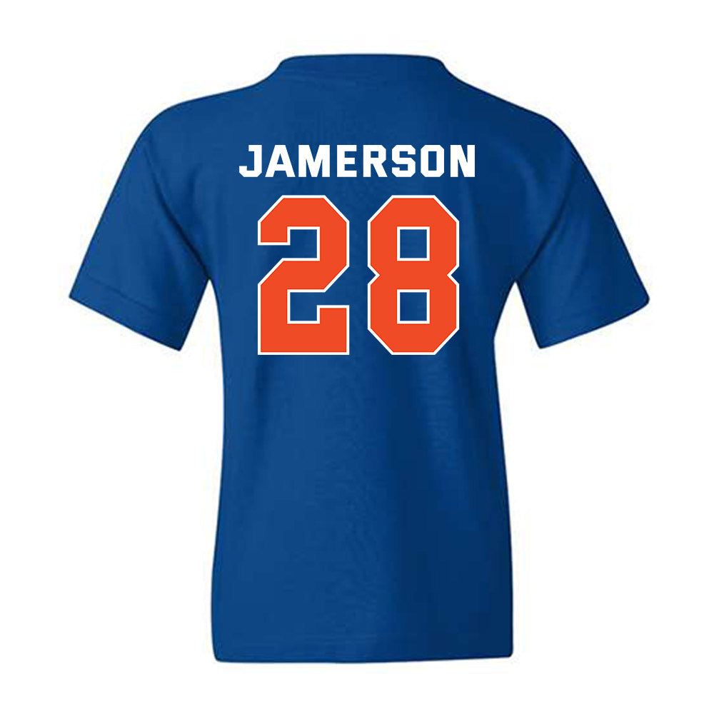 Boise State - NCAA Football : Cam Jamerson - Classic Shersey Youth T-Shirt-1