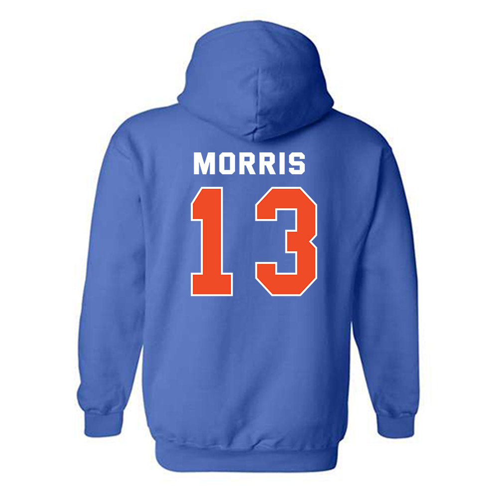 Boise State - NCAA Football : Darren Morris - Classic Shersey Hooded Sweatshirt-1