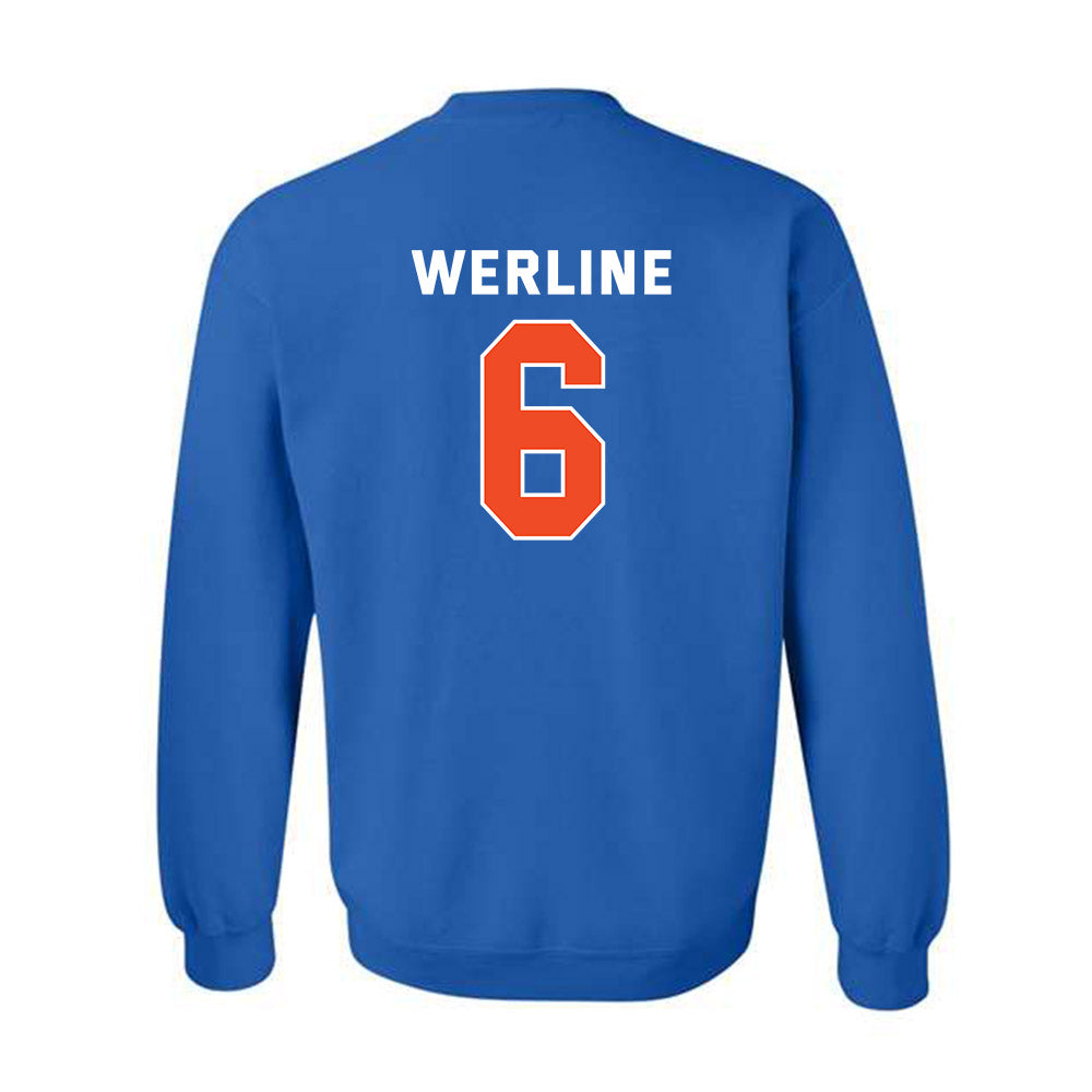 Boise State - NCAA Women's Gymnastics : Mahleea Werline - Classic Shersey Crewneck Sweatshirt-1